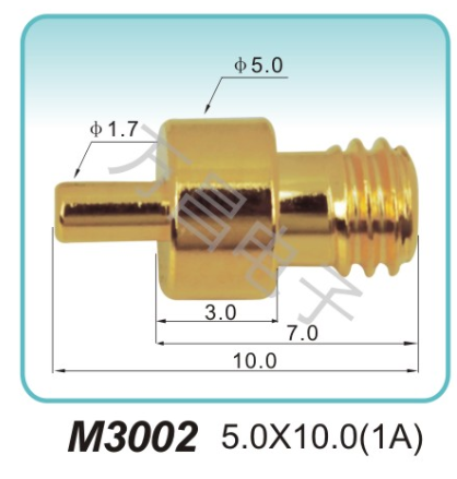 M3002 5.0x10.0(1A)pogopin	探针