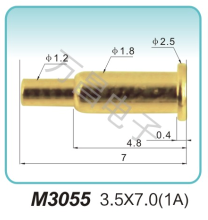 M3055 3.5x7.0(1A)弹簧连接器 探针