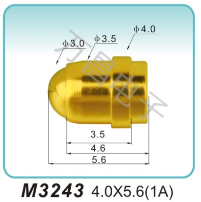 M3243 4.0x5.6(1A)探针 充电弹簧针 磁吸式弹簧针