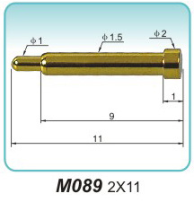 负极接触针M089 2X11 