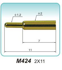 弹簧接触针M424 2X11