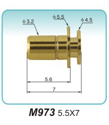 弹簧电极M973 5.5X7