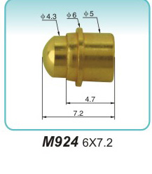 黄铜弹簧端子M924 6X7.2