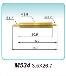 双头弹簧顶针M534 3.5X26.7