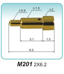 弹簧探针  M201 2x6.2