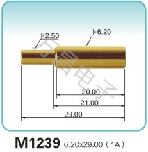 M1239 6.20x29.00(1A)弹簧顶针 pogopin   探针  磁吸式弹簧针