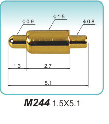 弹簧接触针  M244 1.5x5.1