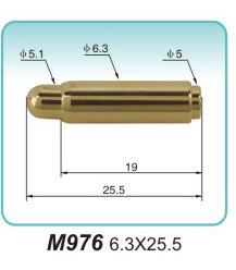 大电流接触针M976 6.3X25.5