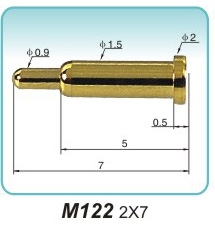 弹簧探针M122 2X7