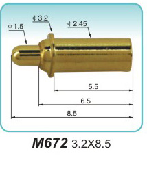 M672  3.2x8.5