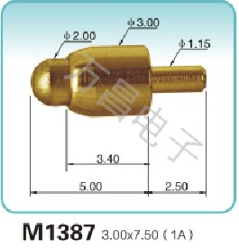M1387 3.00x7.50(1A)pogopin