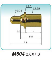 探针连接器  M504  2.8x7.8