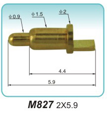 电源探针M827 2X5.9