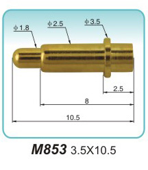 铜弹簧端子M853 3.5X10.5