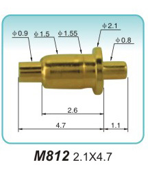 弹簧接触针产品M812 2.1X4.7