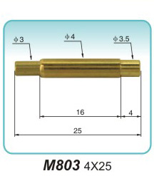 电流触针供应M803 4X25
