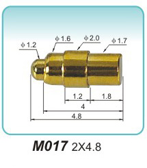 充电器探针M017 2X4.8
