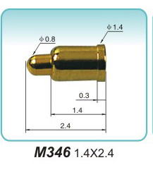 弹簧探针  M346  1.4x2.4