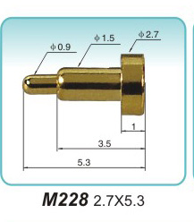 弹簧接触针   M228   2.7x5.3