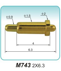 双头弹簧探针M743 2X6.3