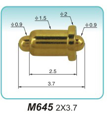 双头弹簧探针M645 2X3.7