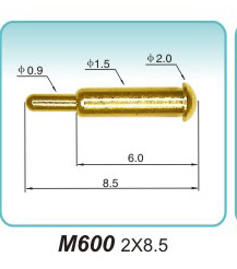 弹簧接触针  M600 2x8.5