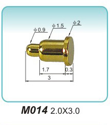 弹簧探针M014 2.0X3.0