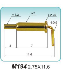 折弯探针  M194   2.75x11.6