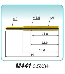 POGO PIN   M441   3.5x34