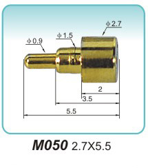 黄铜弹簧端子M050 2.7X5.5