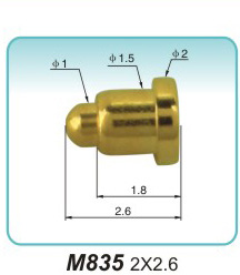 铜弹簧端子M835 2X2.6