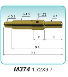 探针  M374  1.72x9.7