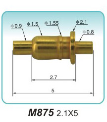 弹簧接触针M875 2.1X5