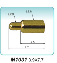 弹簧探针M1031 3.9X7.7