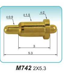 双头弹簧顶针M742 2X5.3