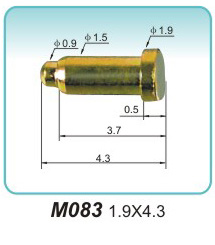五金顶针M083 1.9X4.3