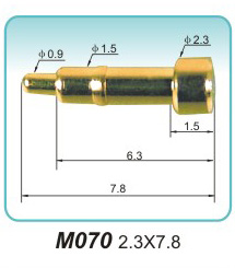 弹性触头M070 2.3X7.8