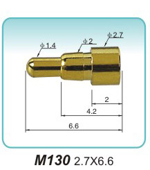弹簧探针M130 2.7X6.6