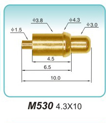 电子弹性触头  M530  4.3x10