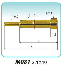 充电pin针M081 2.1X10
