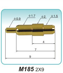 弹簧探针  M185 2x9