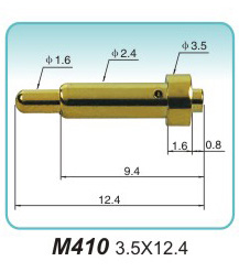 电子连接器M410 3.5X12.4