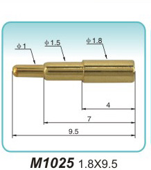 弹簧顶针M1025 1. 8X9.5