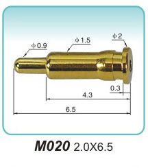 弹簧接触针M020 2.0X6.5