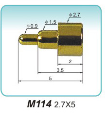 充电探针M114 2.7X5