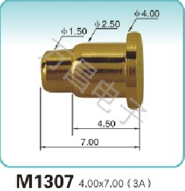 M1307 4.00x7.00(3A)弹簧顶针 pogopin   探针  磁吸式弹簧针