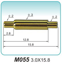 充电器弹簧针M055 3.0X15.8