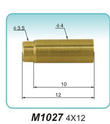 弹簧顶针M1027 4X12
