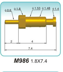 异形探针M986 1.8X7.4 