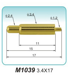 电流触针M1039 3.4X17